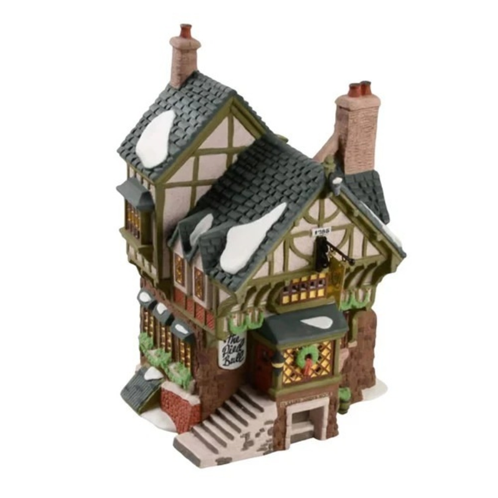 DEPT 56 HERITAGE DICKENS VILLAGE SERIES THE PIED BULL INN 2ND EDITION 1993